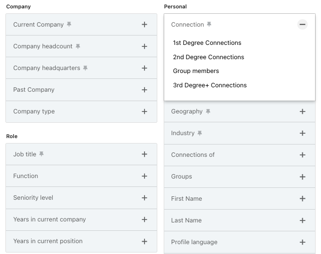 FUTURE SALES | Sales Navigator a filtry