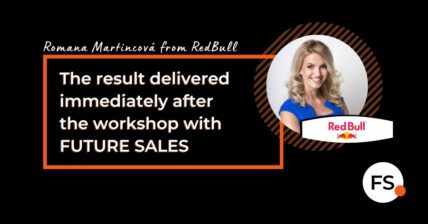 FUTURE SALES | Romana Martincová - Red Bull - The result delivered immediately after the workshop with Future Sales