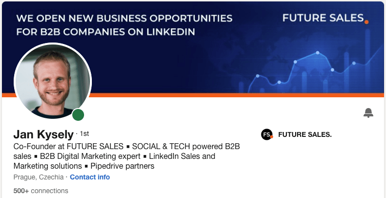 FUTURE SALES | Jan Kyselý - LinkedIn profil
