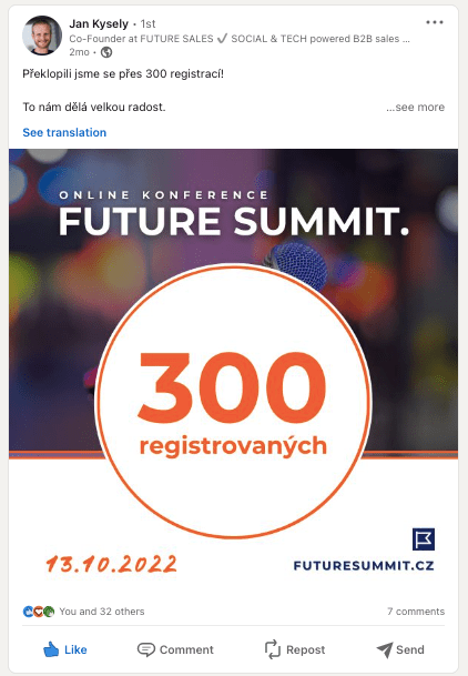 FUTURE SALES | Konference Future Summit post
