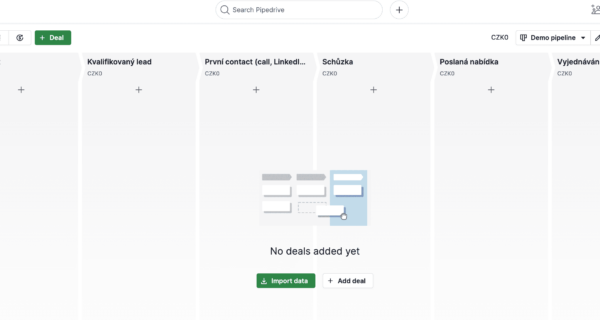 FUTURE SALES | Pipedrive nastavení