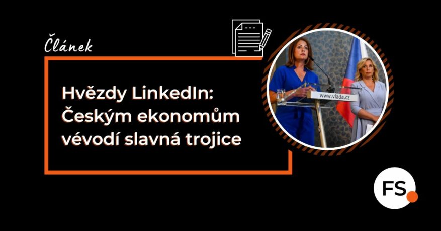 FUTURE SALES | Článek Newstream - Hvězdy LinkedInu: Českým ekonomům vévodí slavná trojice